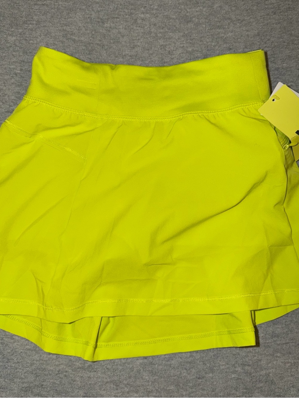 All In Motion Girls Neon Yellow Active Skort